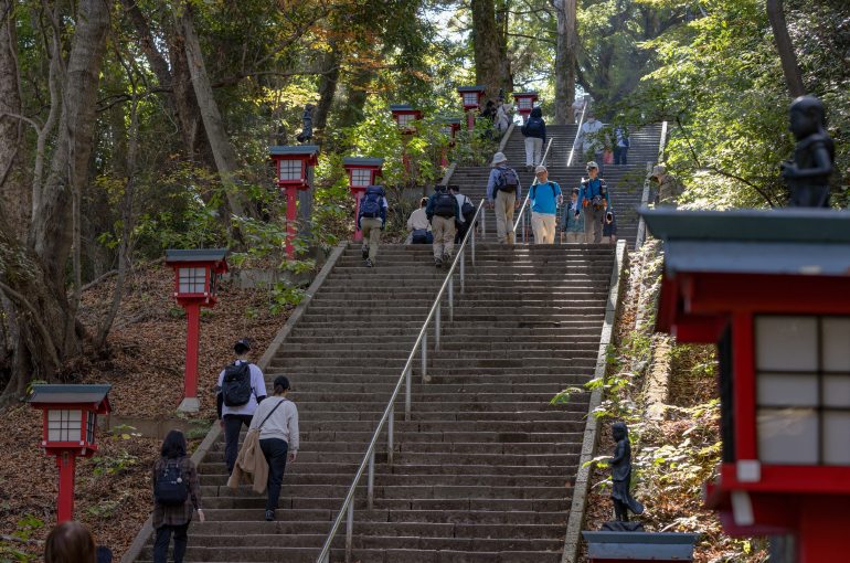 1号路　男坂（おとこざか）